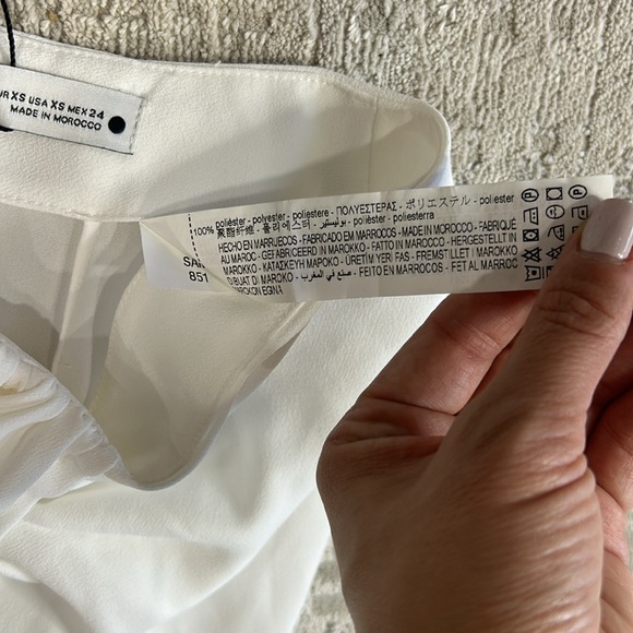 nwt // Zara Knotted Wrap Skirt - Picture 8 of 10